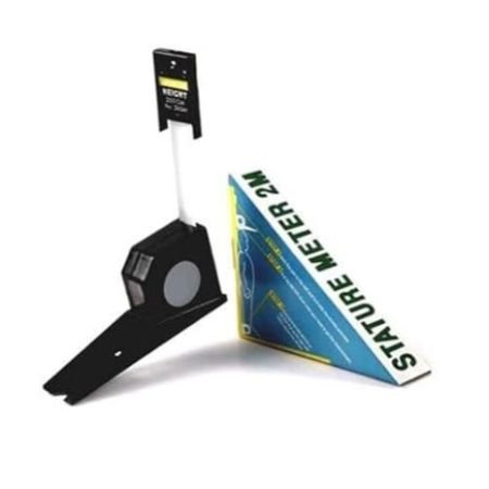 Stature Meter wall mount height measurement scale for Kids and adult 2M/200CM Roll Ruler (1 Unit)
