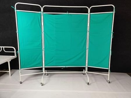 Bedside Screen Cloth for Hospital | Screen Cloth Only- No Pannels (Green)